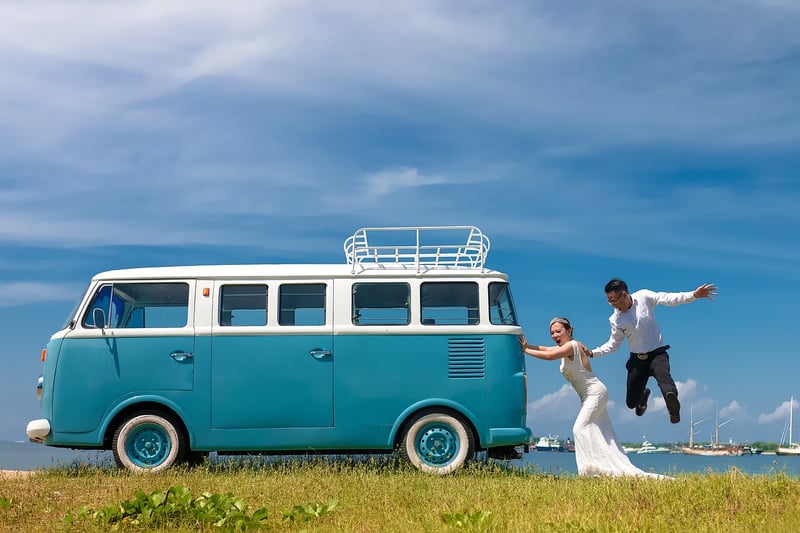 Vintage bridal style